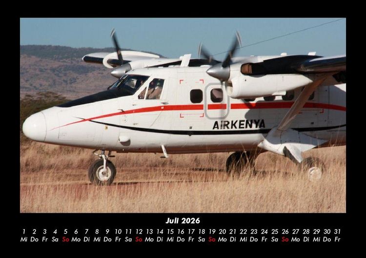 Produktbild: Flugzeuge 2026 Fotokalender DIN A3
