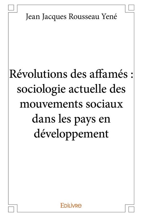 Produktbild: Revolutions des affames:
