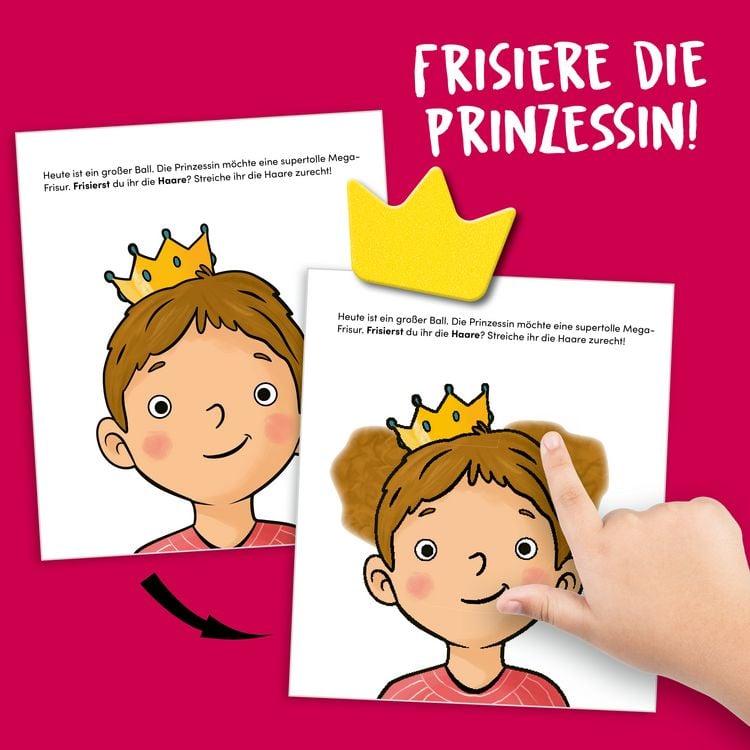 Produktbild: Feier mit der Prinzessin. Das Wassermalbuch zum Mitmachen