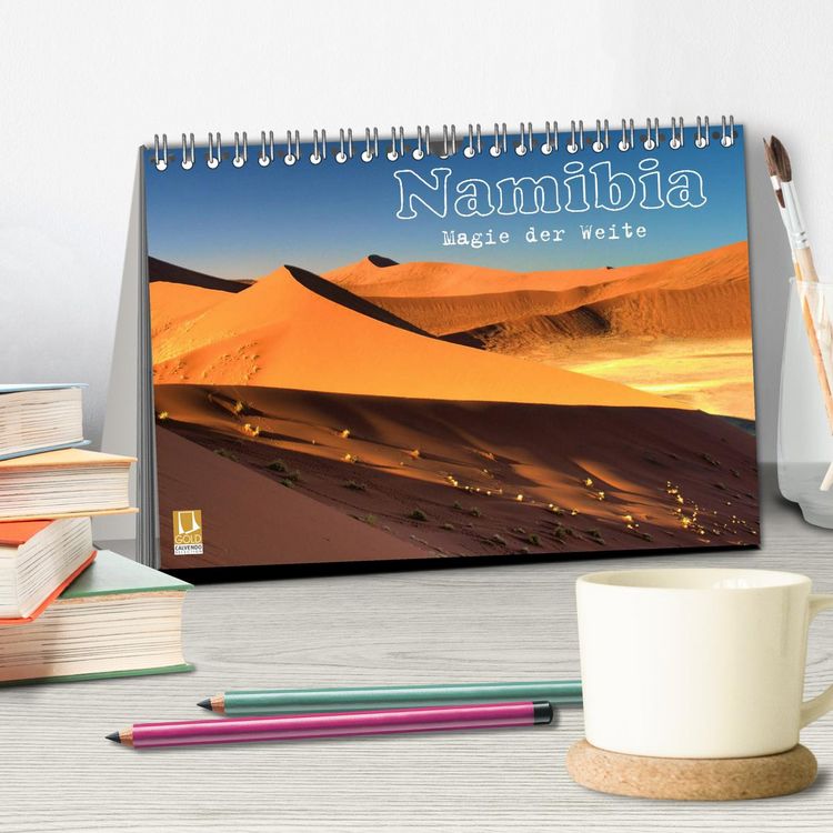 Produktbild: Namibia - Magie der Weite (Tischkalender 2026 DIN A5 quer), CALVENDO Monatskalender