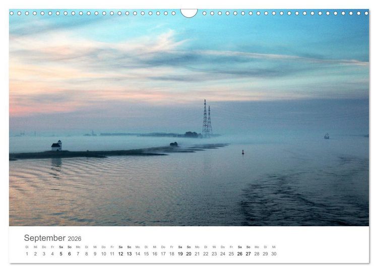 Produktbild: Faszination Schifffahrt - Schiffspassagen (Wandkalender 2026 DIN A3 quer), CALVENDO Monatskalender