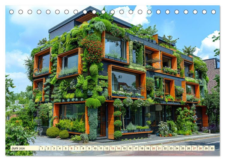 Produktbild: Biophilic Design - Verbundenheit mit der Natur (Tischkalender 2026 DIN A5 quer), CALVENDO Monatskalender