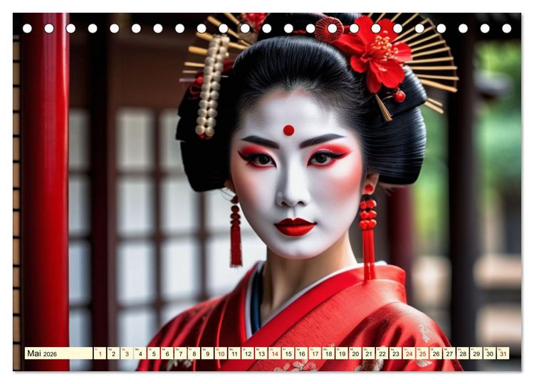 Produktbild: Typisch Japanisch (Tischkalender 2026 DIN A5 quer), CALVENDO Monatskalender