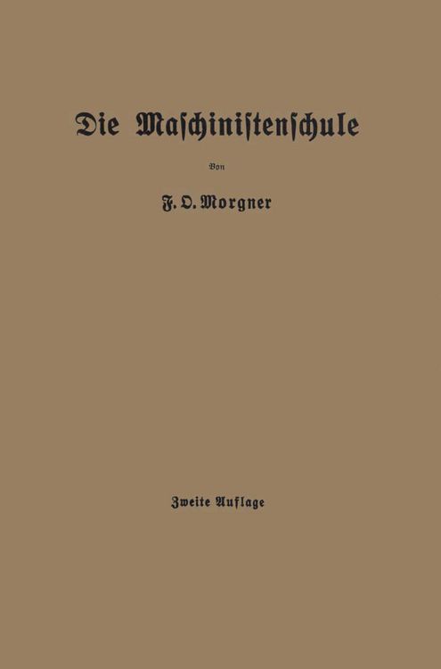 Produktbild: Die Maschinistenschule