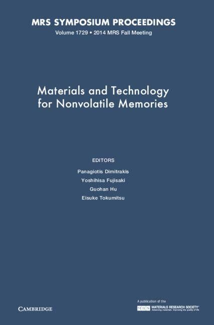 Produktbild: Materials and Technology for Nonvolatile Memories