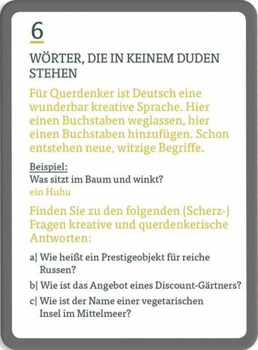 Produktbild: Querdenken