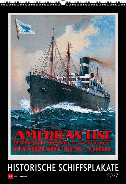 Produktbild: Historische Schiffsplakate 2027