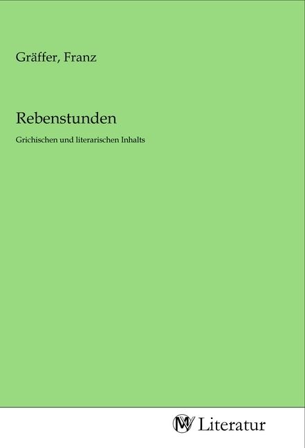 Produktbild: Rebenstunden
