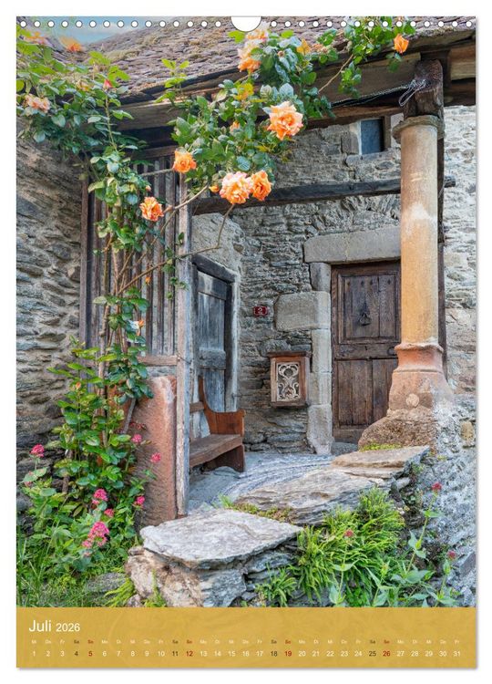 Produktbild: Conques - Via Podiensis (Wandkalender 2026 DIN A3 hoch), CALVENDO Monatskalender
