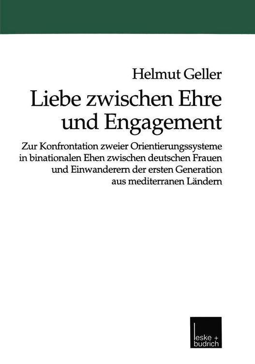 Produktbild: Liebe zwischen Ehre und Engagement