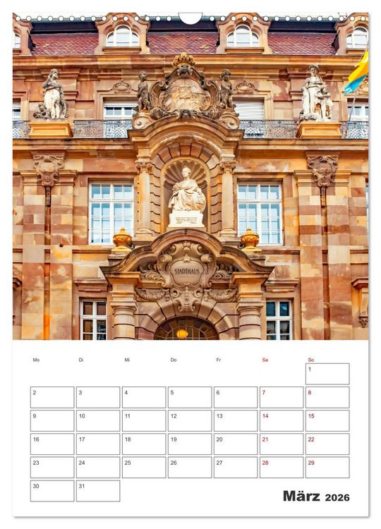 Produktbild: Stadt Speyer - Reiseplaner (Wandkalender 2026 DIN A3 hoch), CALVENDO Monatskalender