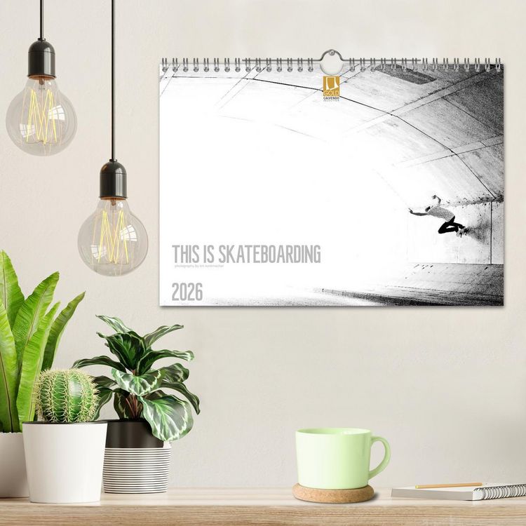 Produktbild: THIS IS SKATEBOARDING 2026 (Wandkalender 2026 DIN A4 quer), CALVENDO Monatskalender