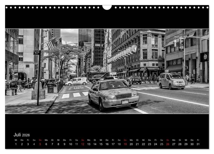 Produktbild: NEW YORK CITY H&ouml;hepunkte im Panoramaformat (Wandkalender 2026 DIN A3 quer), CALVENDO Monatskalender