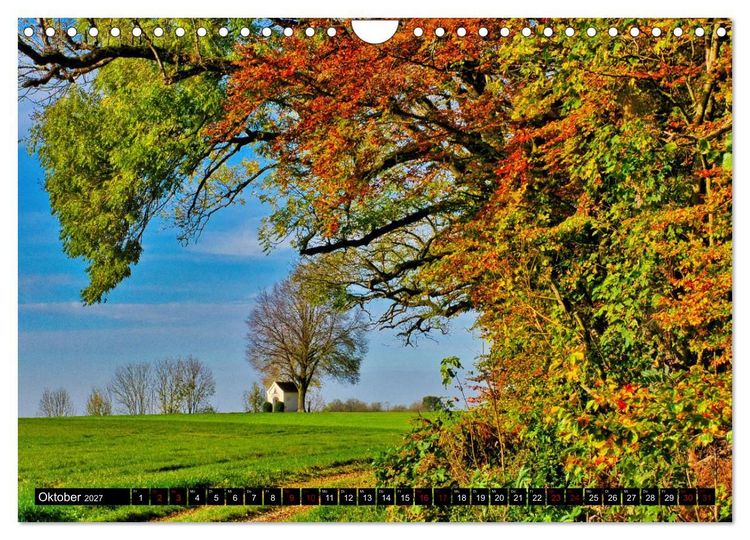 Produktbild: Die Stauden - Heimat in den westlichen W&auml;lder Augsburg (Wandkalender 2027 DIN A4 quer), CALVENDO Monatskalender
