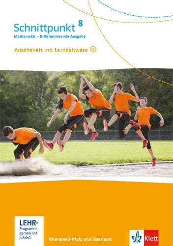 Produktbild: Schnittpunkt Mathematik 8. Differenzierende Ausgabe Rheinland-Pfalz und Saarland. Arbeitsheft mit L&ouml;sungsheft und Lernsoftware Klasse 8