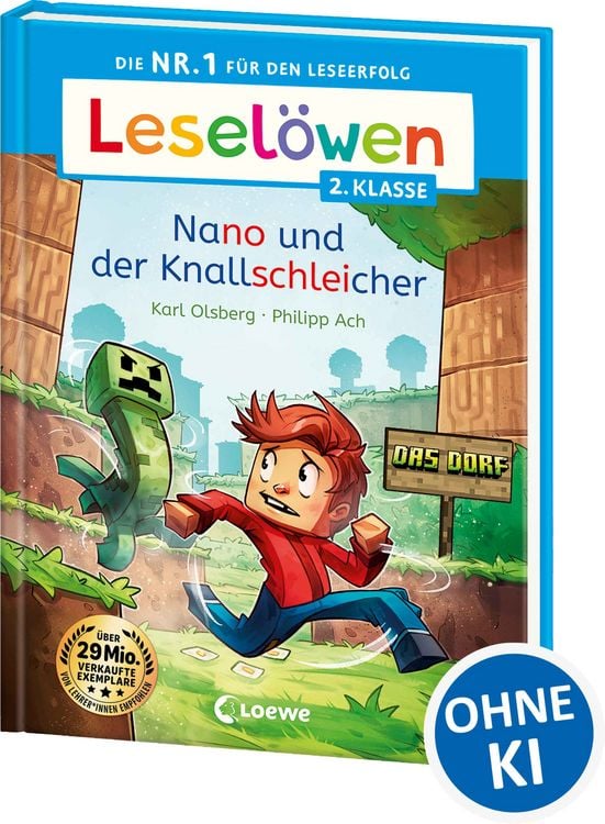 Produktbild: Lesel&ouml;wen 2. Klasse - Nano und der Knallschleicher