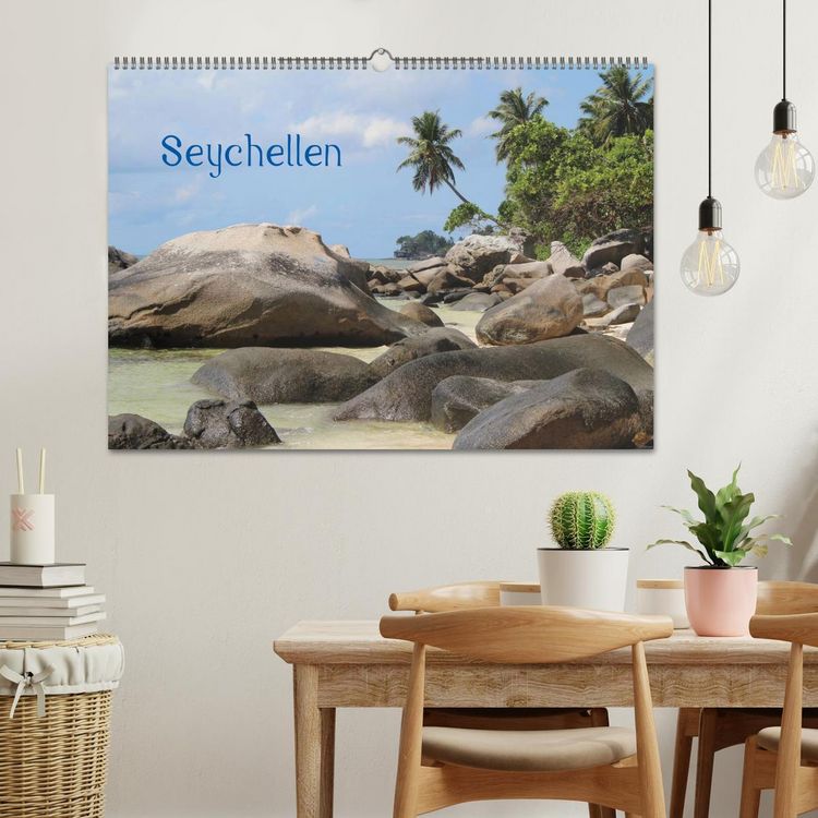Produktbild: Seychellen (Wandkalender 2026 DIN A2 quer), CALVENDO Monatskalender