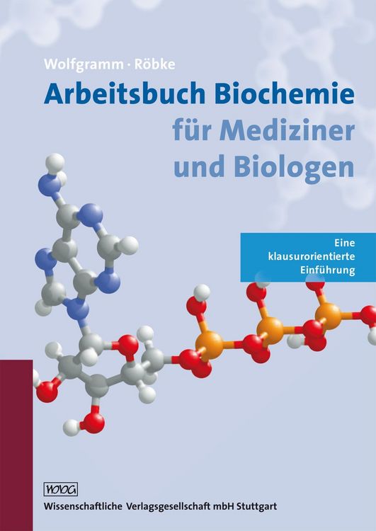 Produktbild: Arbeitsbuch Biochemie f&uuml;r Mediziner und Biologen