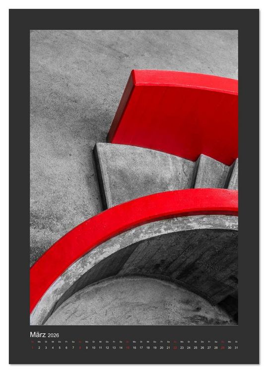 Produktbild: Plakative Architektur (Wandkalender 2026 DIN A3 hoch), CALVENDO Monatskalender