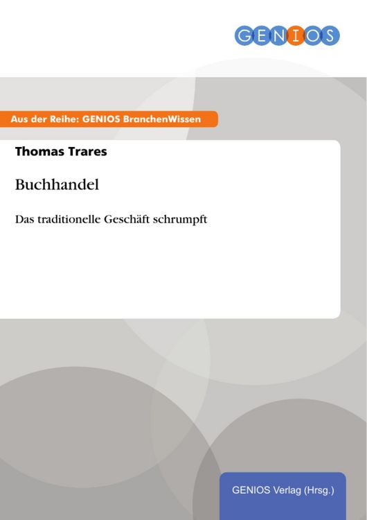 Produktbild: Buchhandel