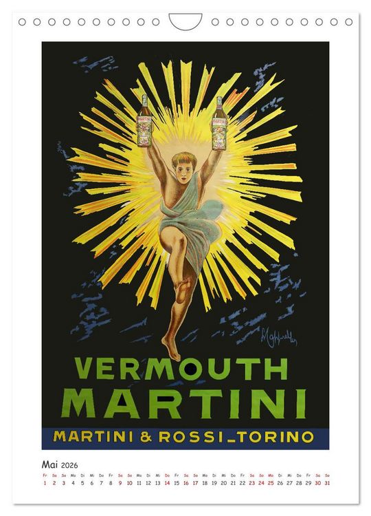 Produktbild: Leonetto Cappiello - Das goldene Zeitalter der Werbekunst (Wandkalender 2026 DIN A4 hoch), CALVENDO Monatskalender