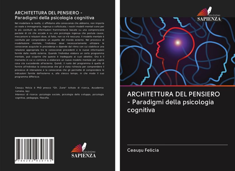 Produktbild: ARCHITETTURA DEL PENSIERO - Paradigmi della psicologia cognitiva