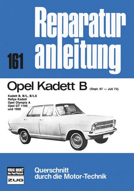 Produktbild: Opel Kadett B 09/1967 bis 07/1973