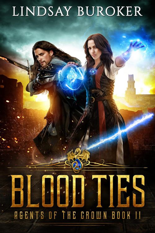 Produktbild: Blood Ties (Agents of the Crown, #2)
