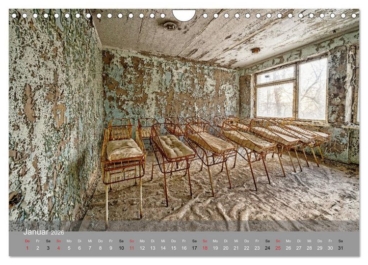 Produktbild: Tschernobyl - In der Sperrzone (Wandkalender 2026 DIN A4 quer), CALVENDO Monatskalender
