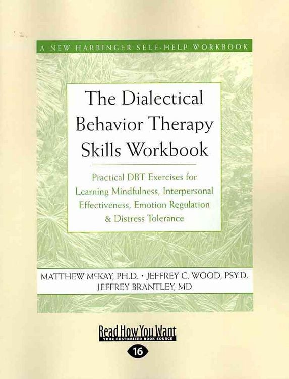 Produktbild: The Dialectical Behavior Therapy Skills Workbook