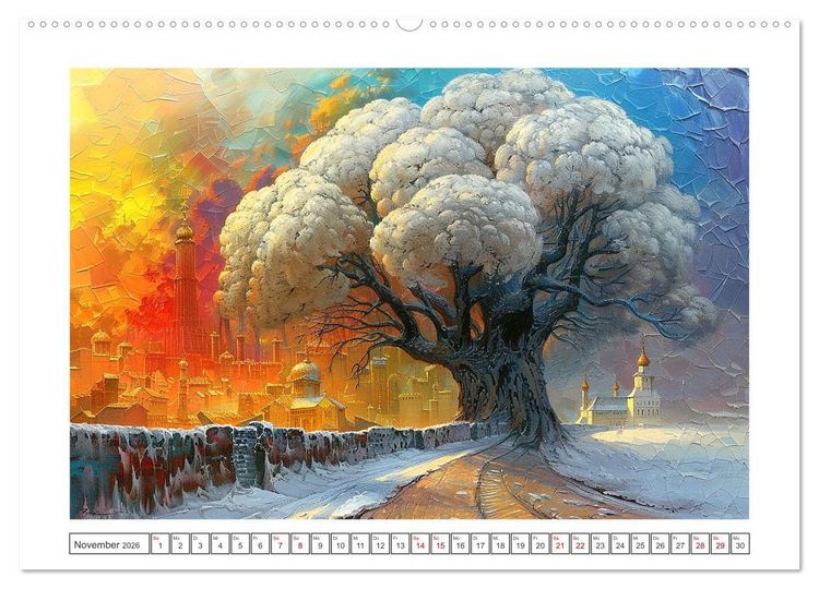 Produktbild: Surreale Traumwelten (Wandkalender 2026 DIN A2 quer), CALVENDO Monatskalender