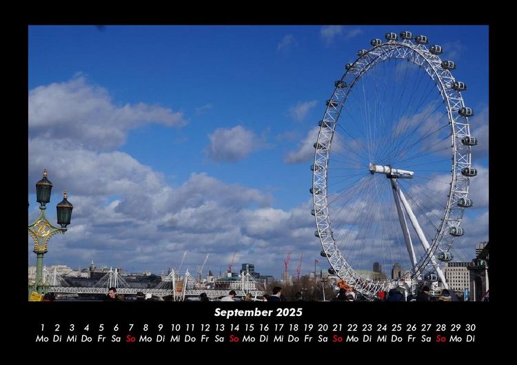 Produktbild: London 2025 Fotokalender DIN A3