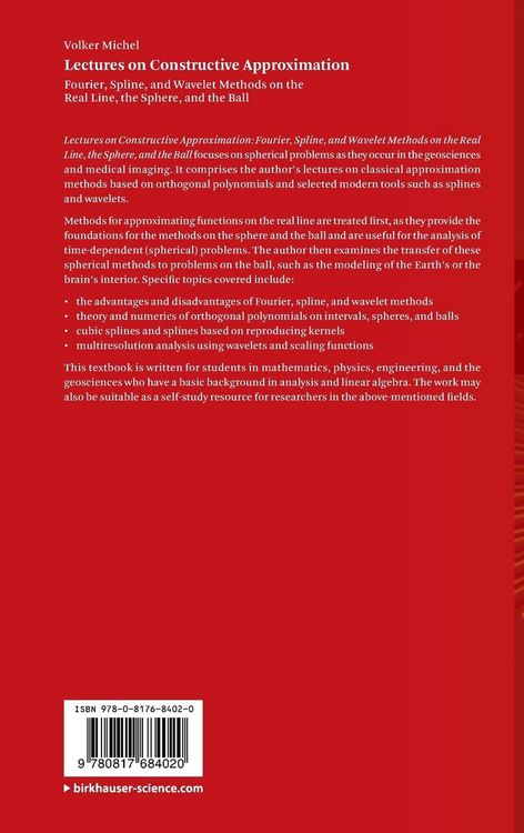 Produktbild: Lectures on Constructive Approximation