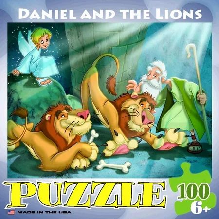 Produktbild: Daniel & the Lions- 100 PC Puzzle