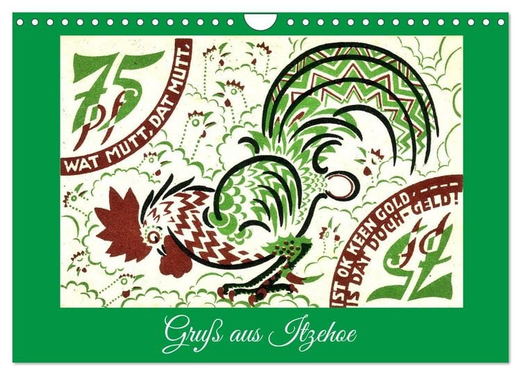 Produktbild: Gru&szlig; aus Itzehoe (Wandkalender 2026 DIN A4 quer), CALVENDO Monatskalender