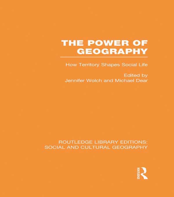 Produktbild: The Power of Geography (RLE Social & Cultural Geography)