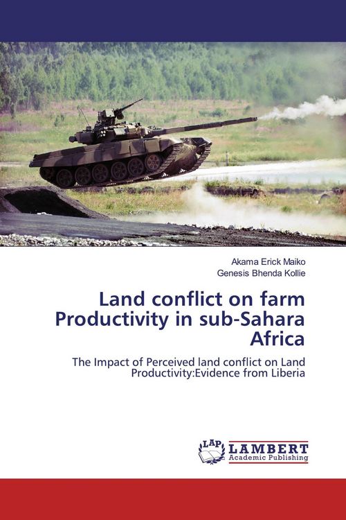 Produktbild: Land conflict on farm Productivity in sub-Sahara Africa
