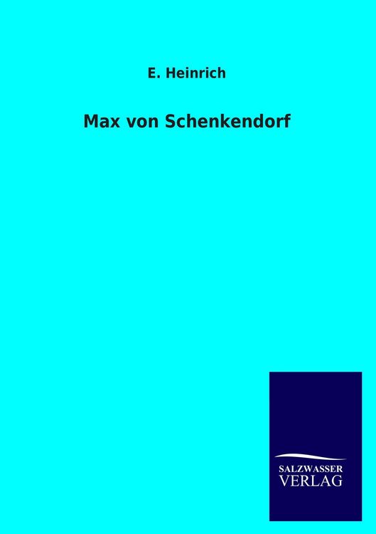 Produktbild: Max von Schenkendorf