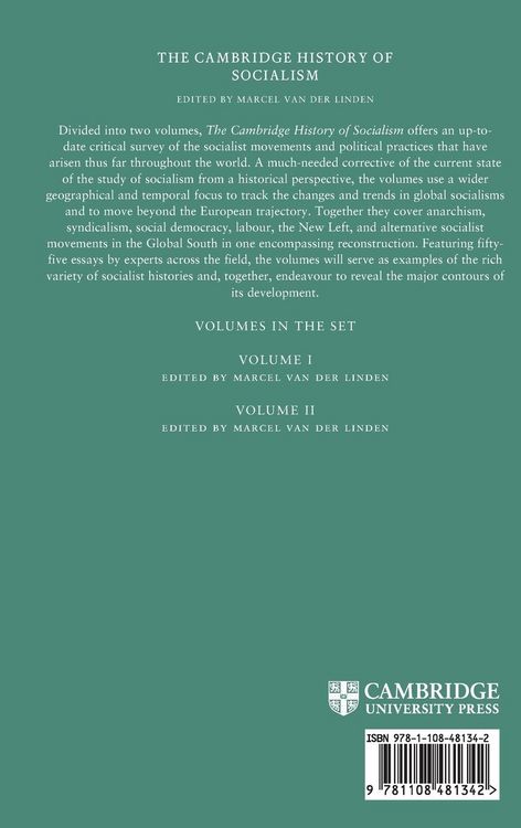 Produktbild: The Cambridge History of Socialism