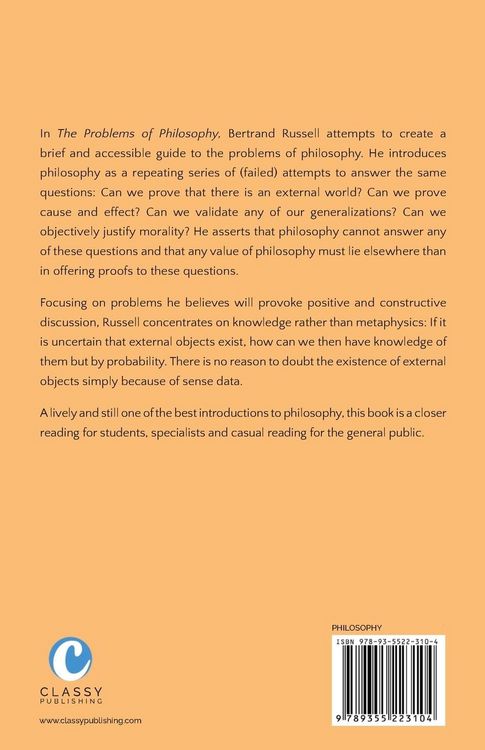 Produktbild: The Problems of Philosophy