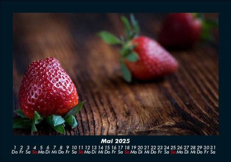 Produktbild: Fr&uuml;chte 2025 Fotokalender DIN A5