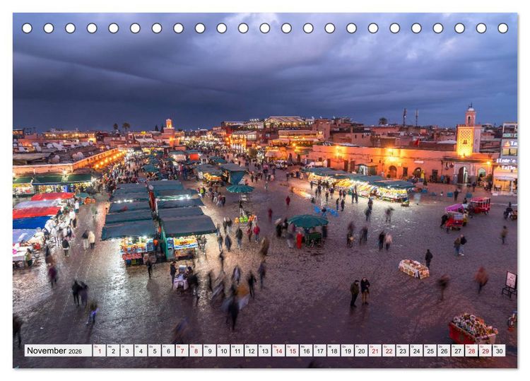 Produktbild: Marokko - Der S&uuml;den (Tischkalender 2026 DIN A5 quer), CALVENDO Monatskalender
