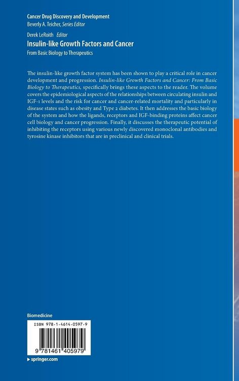 Produktbild: Insulin-like Growth Factors and Cancer