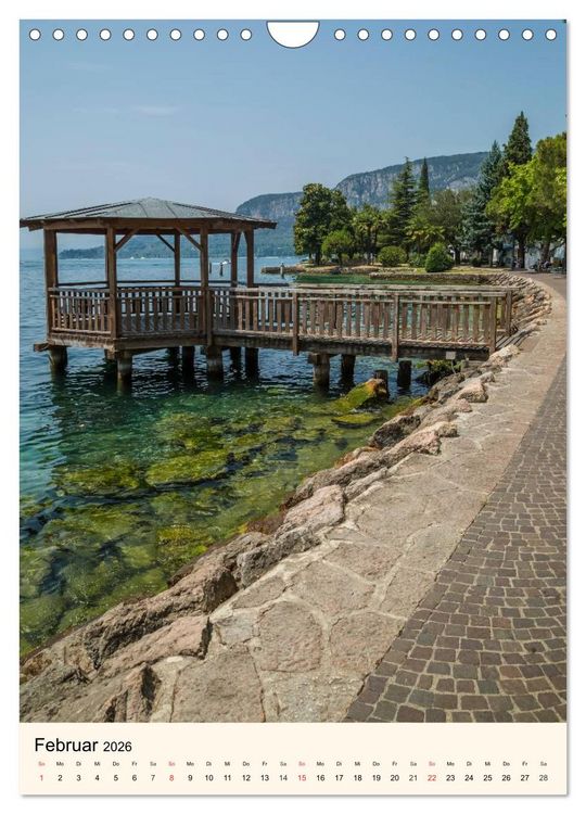 Produktbild: GARDASEE Orte am bezaubernden Ostufer (Wandkalender 2026 DIN A4 hoch), CALVENDO Monatskalender