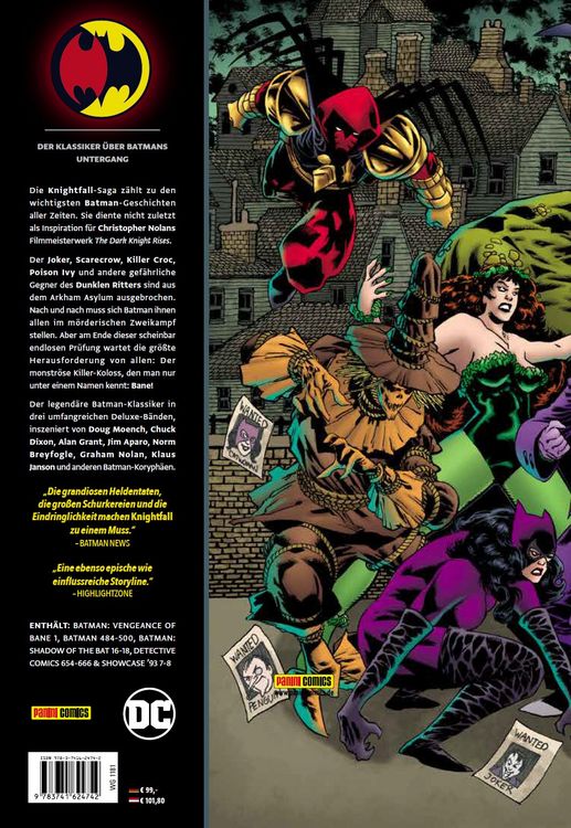 Produktbild: Batman: Knightfall - Der Sturz des Dunklen Ritters (Deluxe Edition)