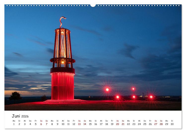 Produktbild: Heimat Entdecken - Ruhrgebiet (Wandkalender 2026 DIN A2 quer), CALVENDO Monatskalender