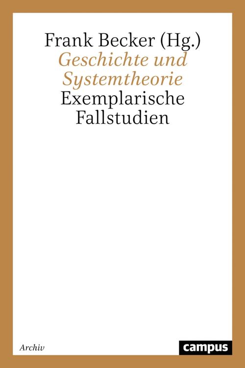 Produktbild: Geschichte und Systemtheorie