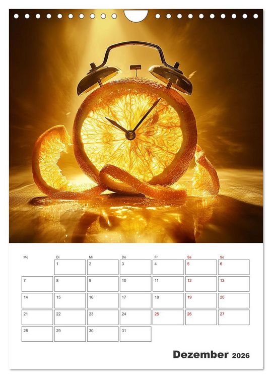 Produktbild: Gesunde Zeiten (Wandkalender 2026 DIN A4 hoch), CALVENDO Monatskalender