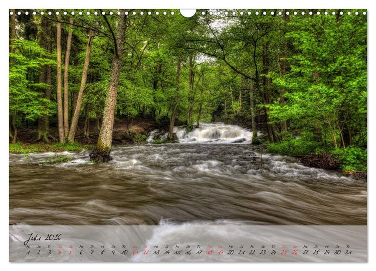 Produktbild: Das Selketal im Harz (Wandkalender 2026 DIN A3 quer), CALVENDO Monatskalender