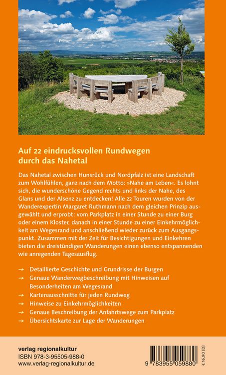Produktbild: Burgenwandern an Nahe, Glan und Alsenz, im Pf&auml;lzer Bergland und im Hunsr&uuml;ck